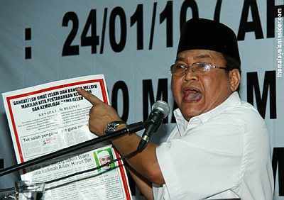 Perkasa supremo Ibrahim Ali, image from The Malaysian Insider, hosting by Photobucket